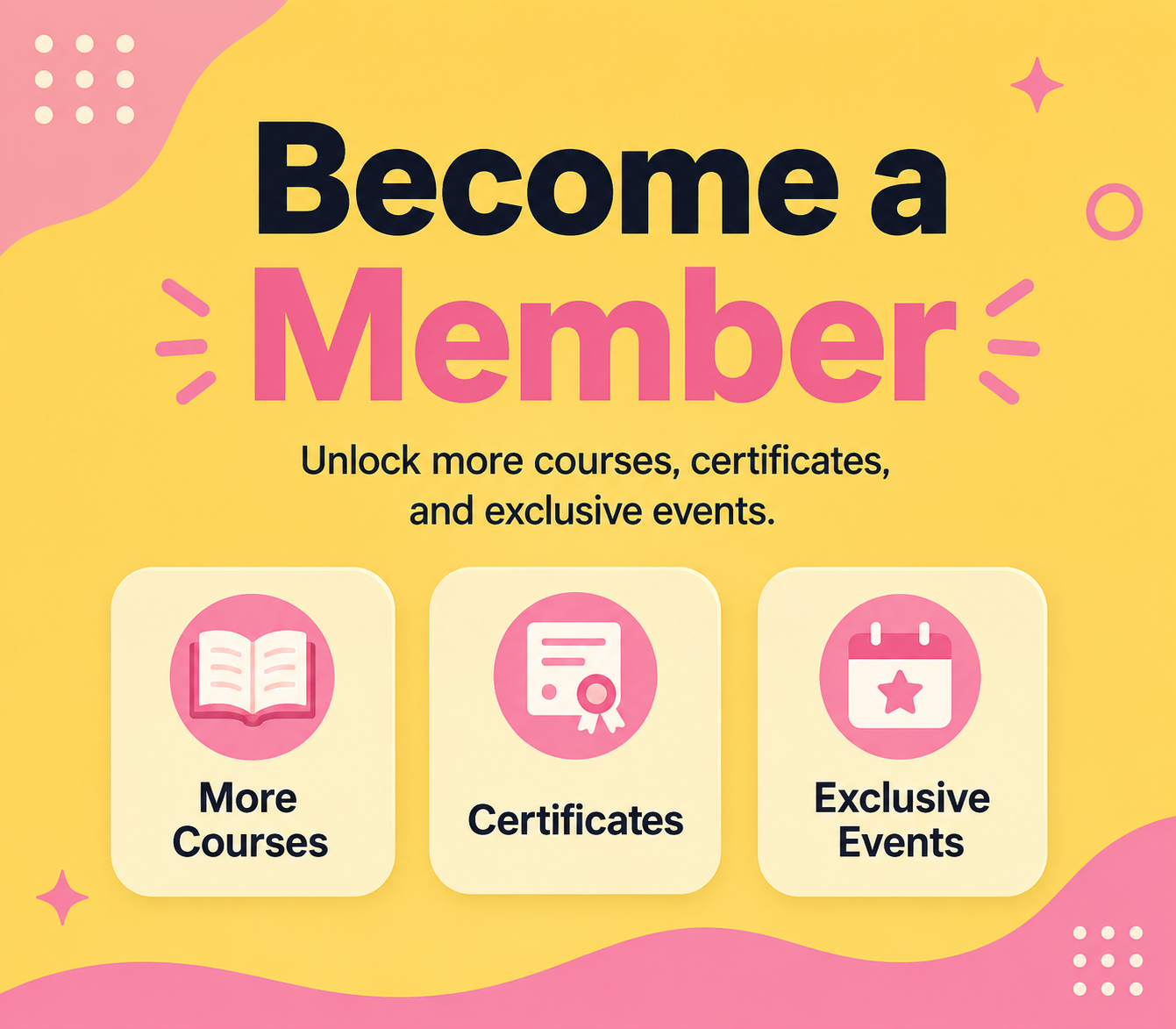 Open Membership promotion
